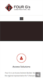 Mobile Screenshot of fourgsconstruction.com